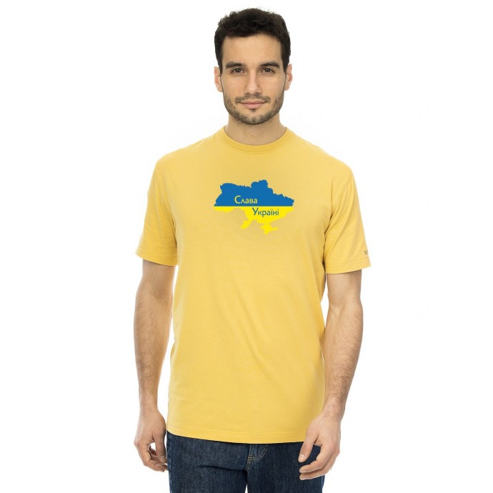 Levně Bushman tričko Help Ukraine yellow XL