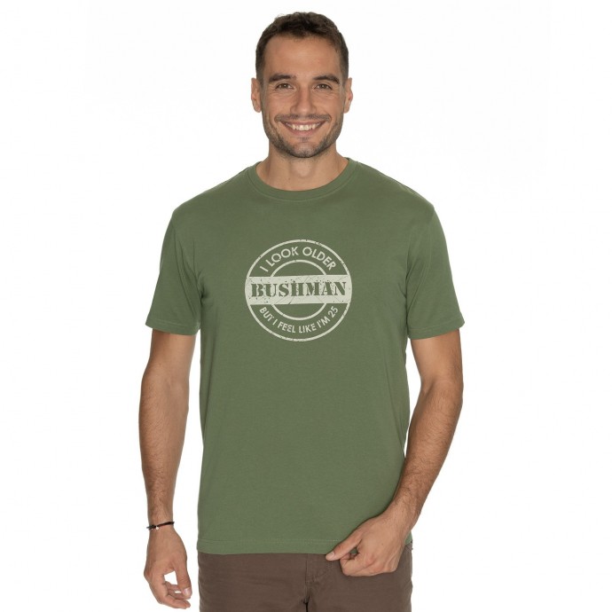 Bushman tričko Anniversary green S