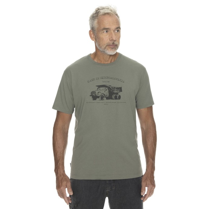 Levně Bushman tričko Bobstock V khaki L
