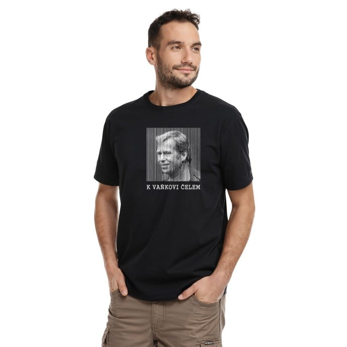 Bushman pánské tričko Vaněk, black