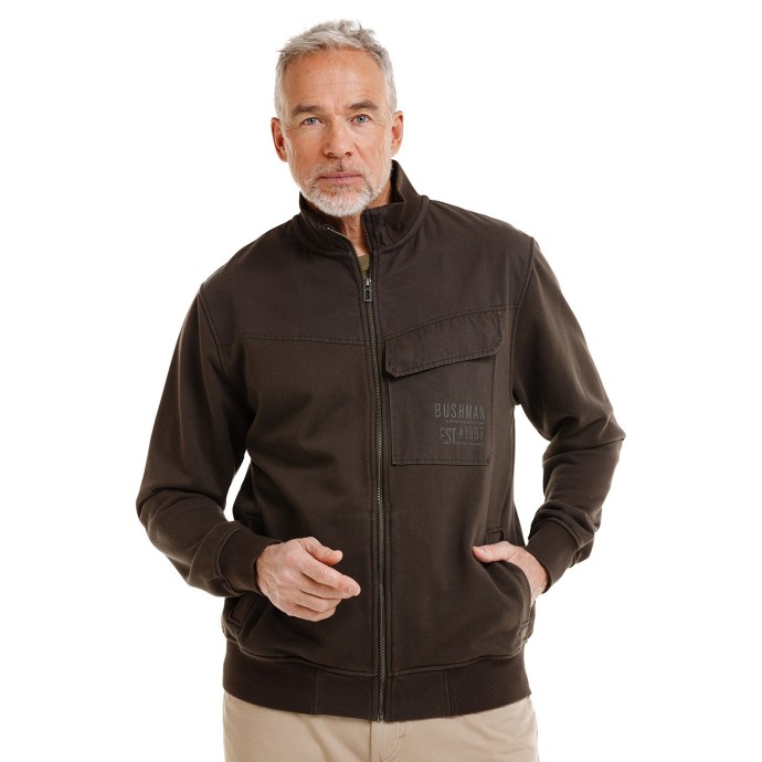 Bushman Pánská mikina Dissin, tmavě šedá