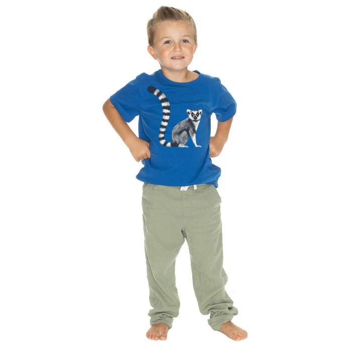 Bushman Dětské tričko Monty blue