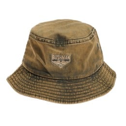 bushman dámský a pánský bavlněný klobouk khaki