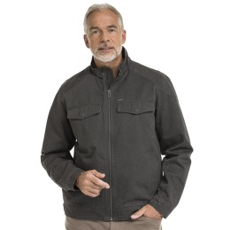 Bushman pánská bunda jeansová bunda tmavě šedá