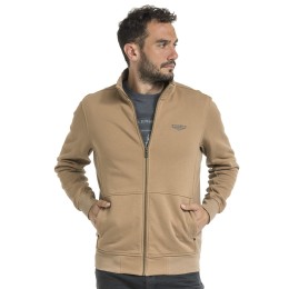 bushman pánská celopropínací mikina camel