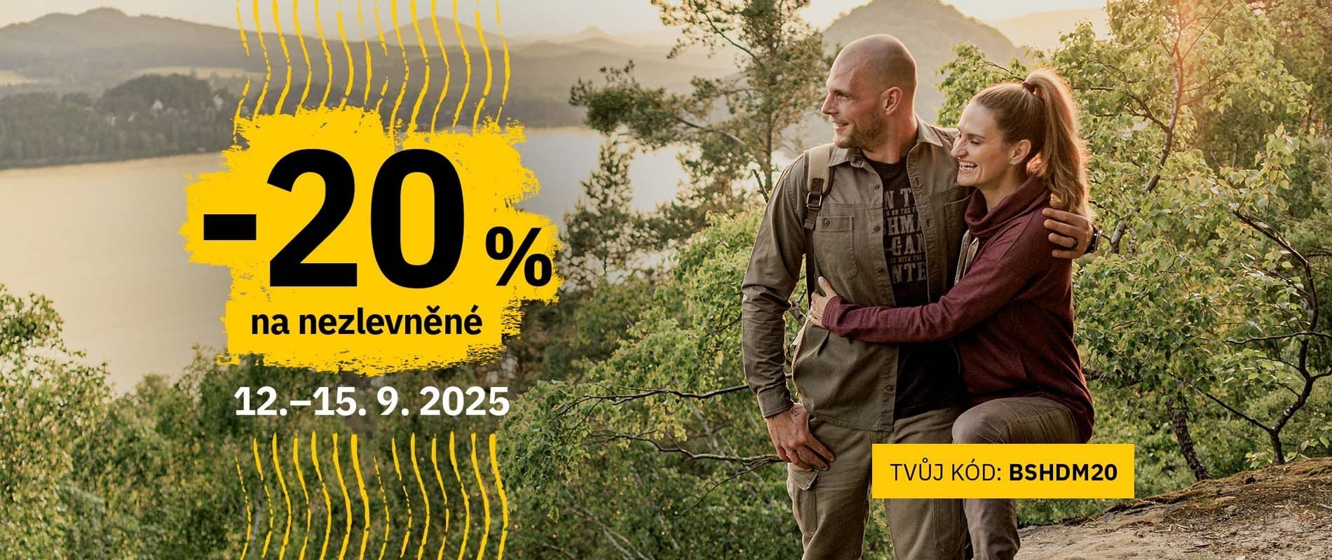 -20% sleva na nezlevněné.