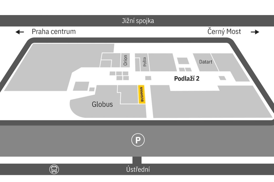 Najdete nás ve 2. podlaží OC Europark