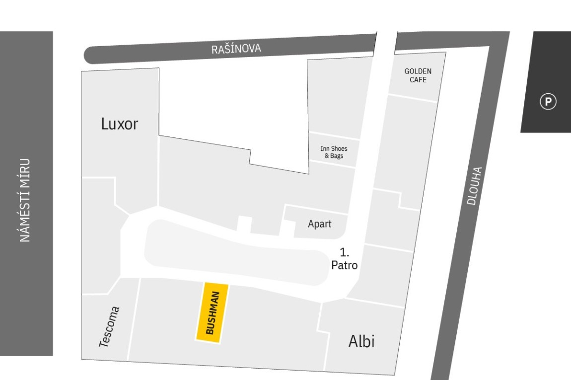 Najdete nás v 1. přízemí OC Zlaté Jablko